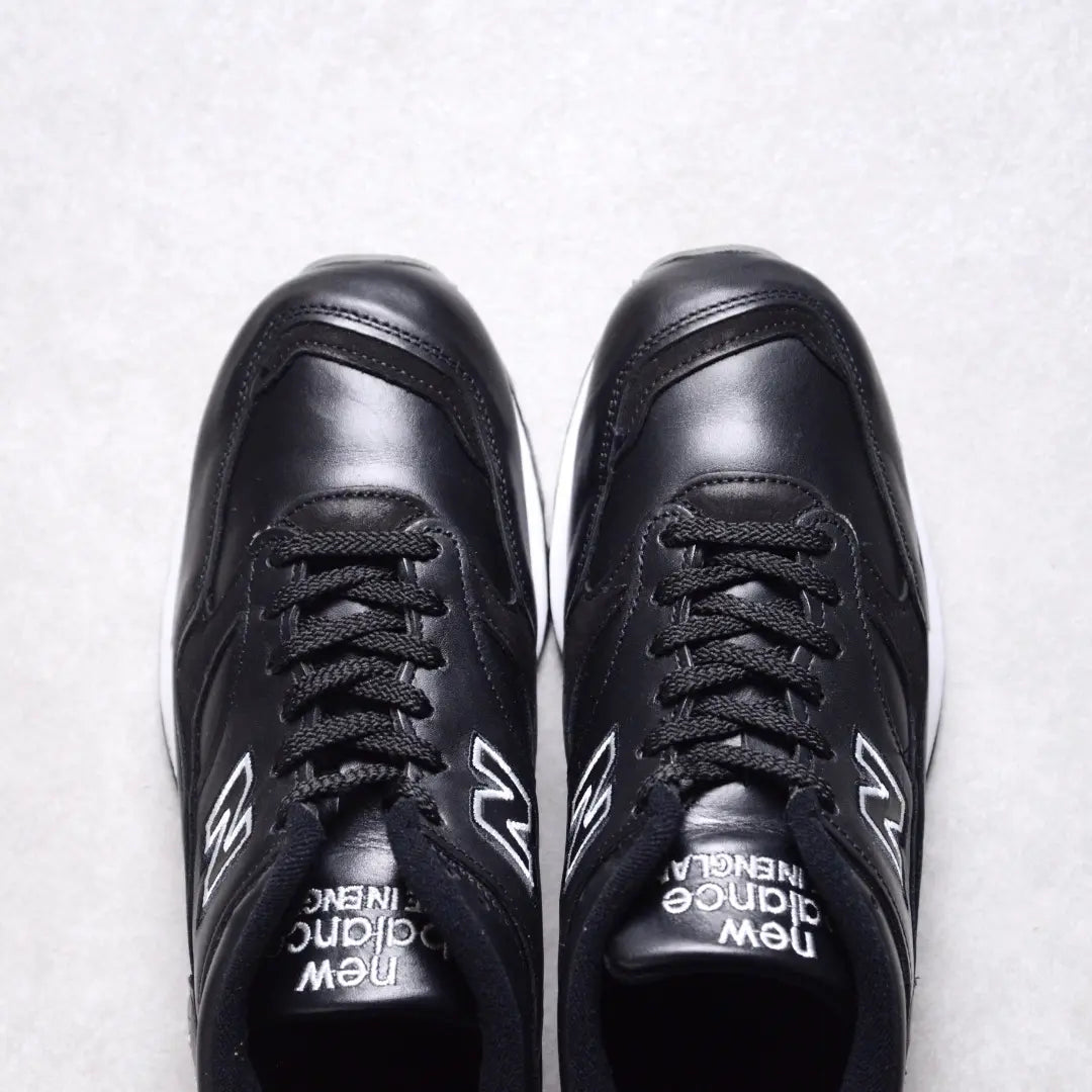 [Good condition] New Balance M1500BK Made in England All Leather Black