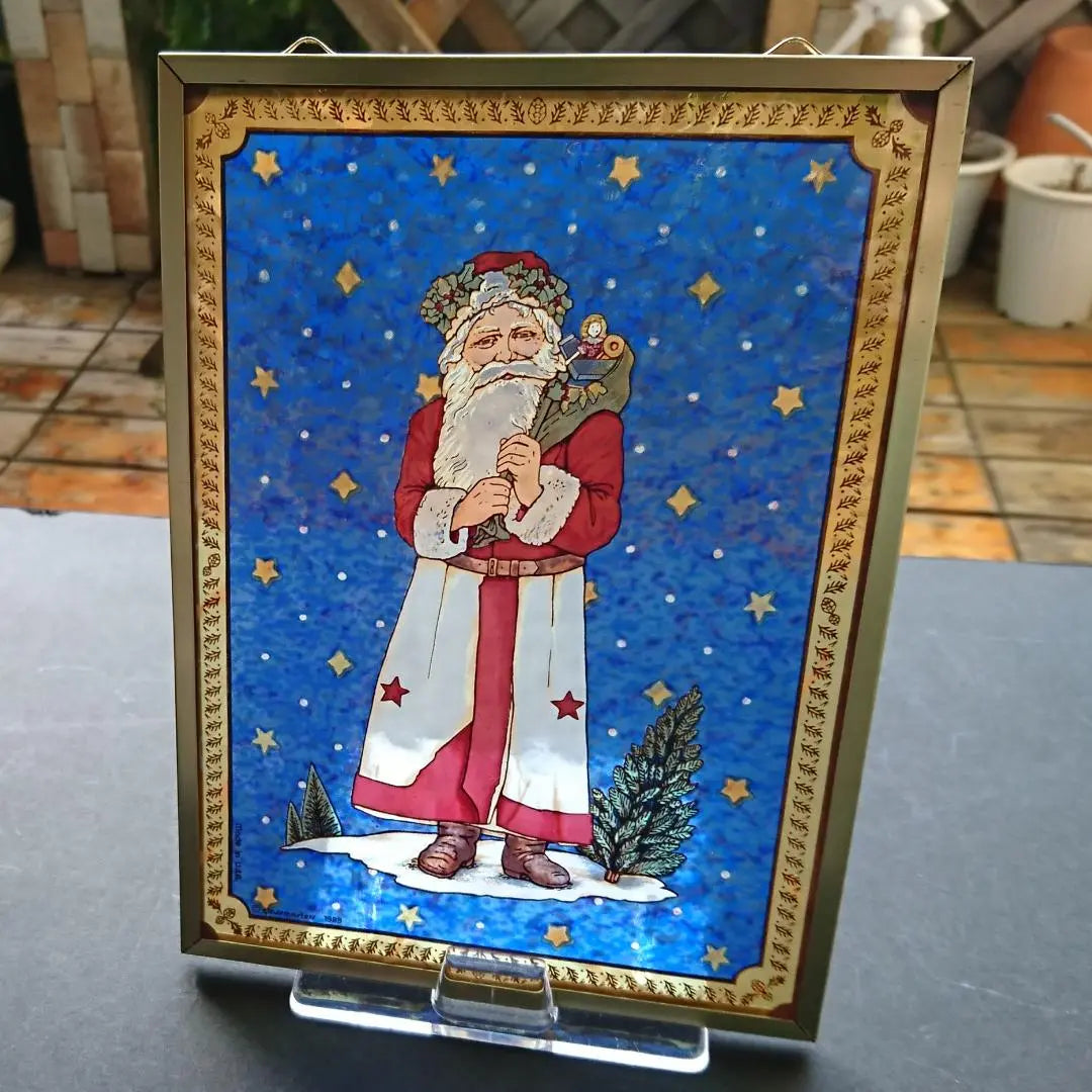 New Christmas Stained Glass Kris Kringle Glass Masters Inc.