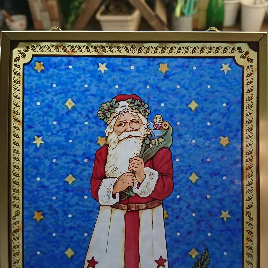 New Christmas Stained Glass Kris Kringle Glass Masters Inc.