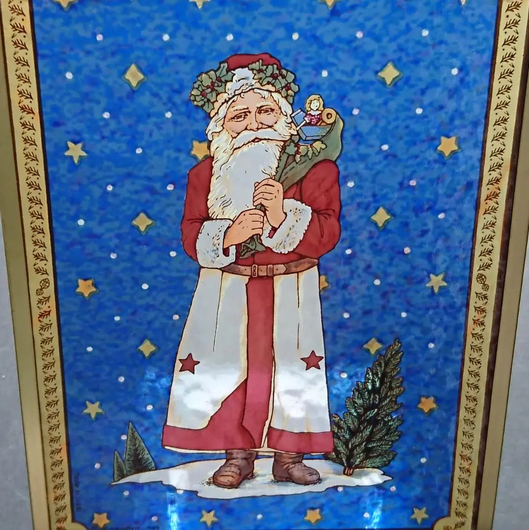 New Christmas Stained Glass Kris Kringle Glass Masters Inc.