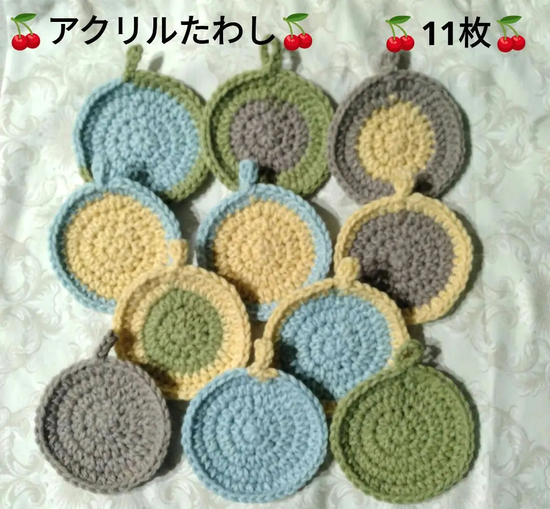 Acrylic scourer ★ Handmade | アクリルたわし★ハンドメイド