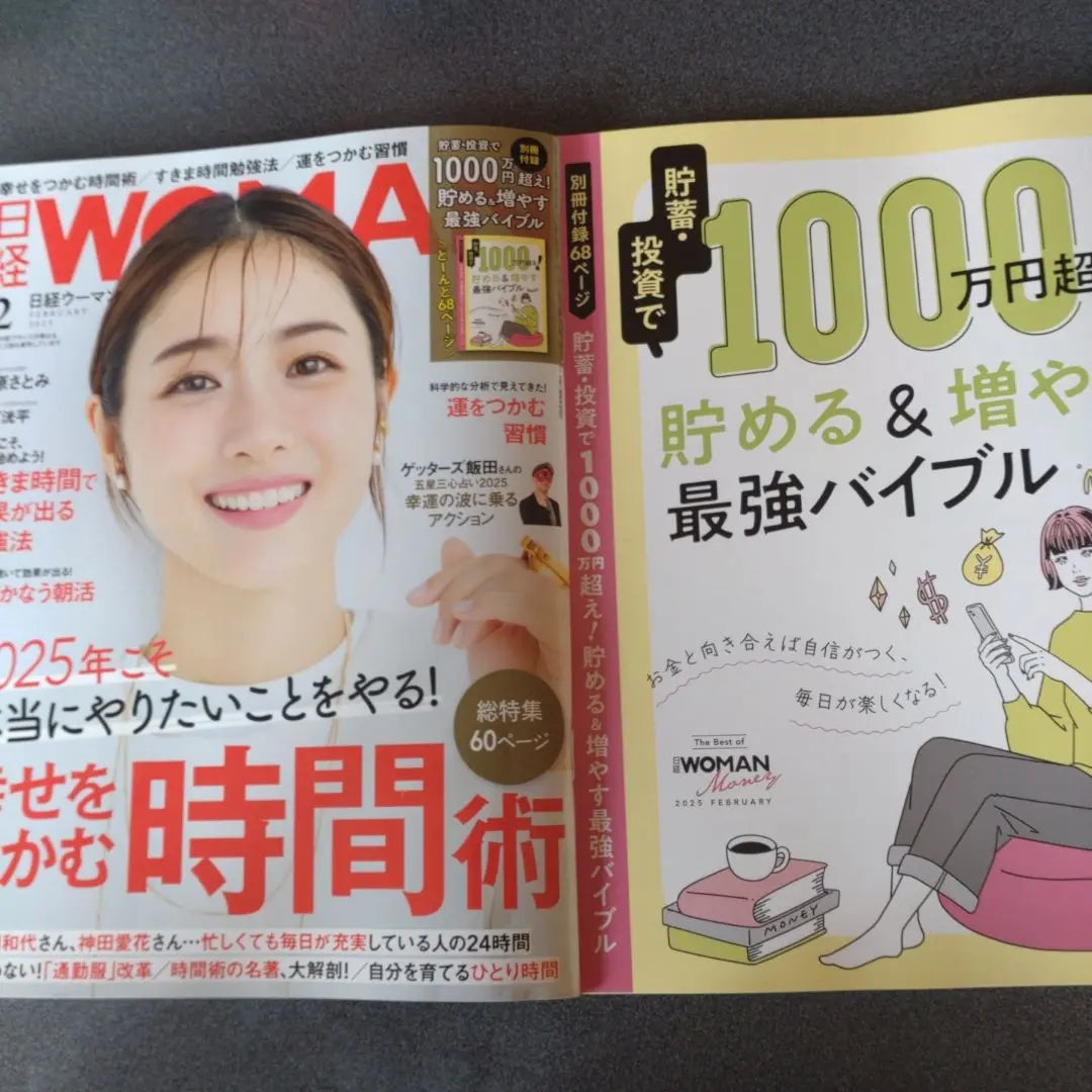 Nikkei WOMAN February 2025 issue special supplement set