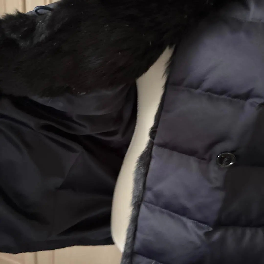 ⭐︎ theory luxe down jacket rabbit