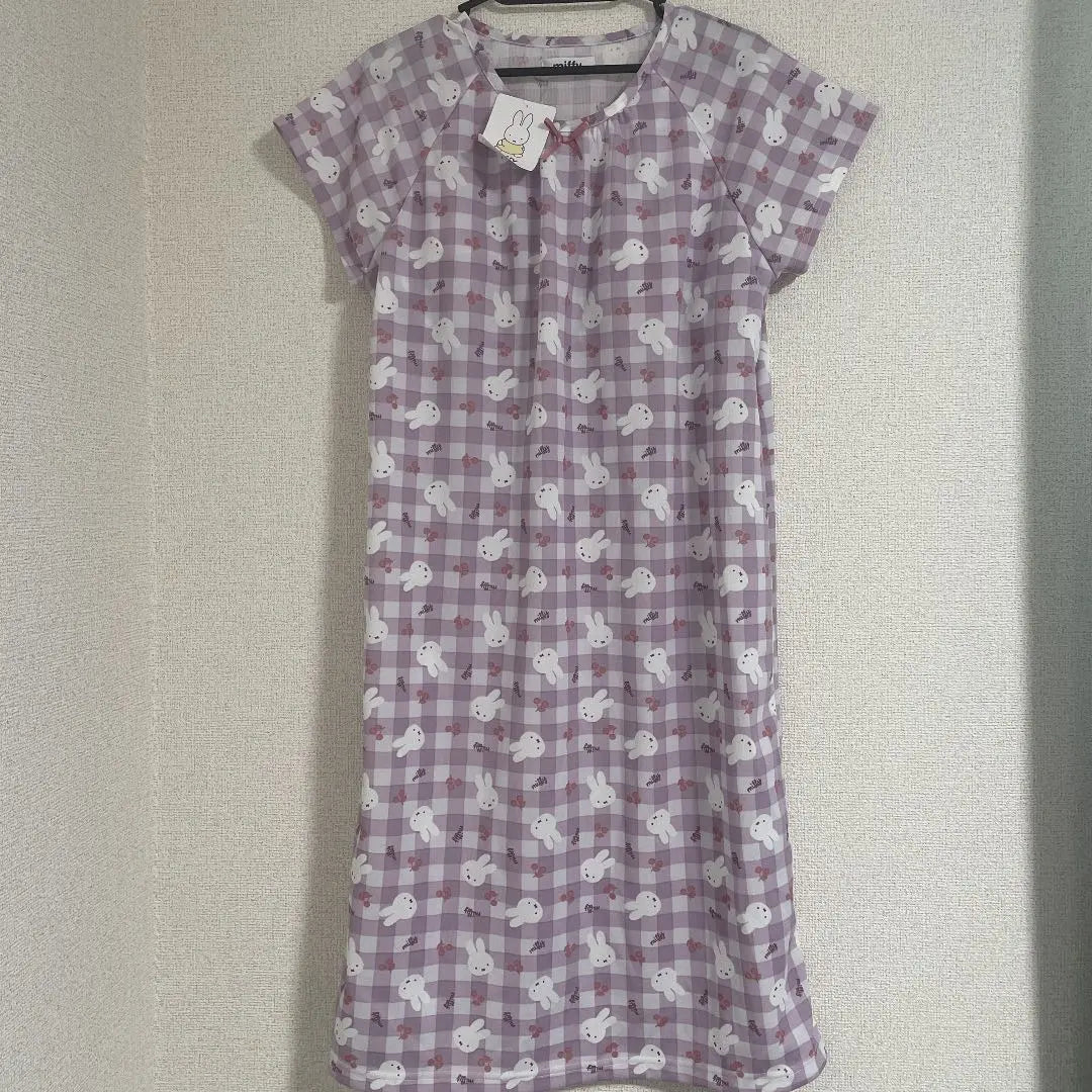 [New and unused tag included] miffy Miffy Roomwear Short Sleeve Dress