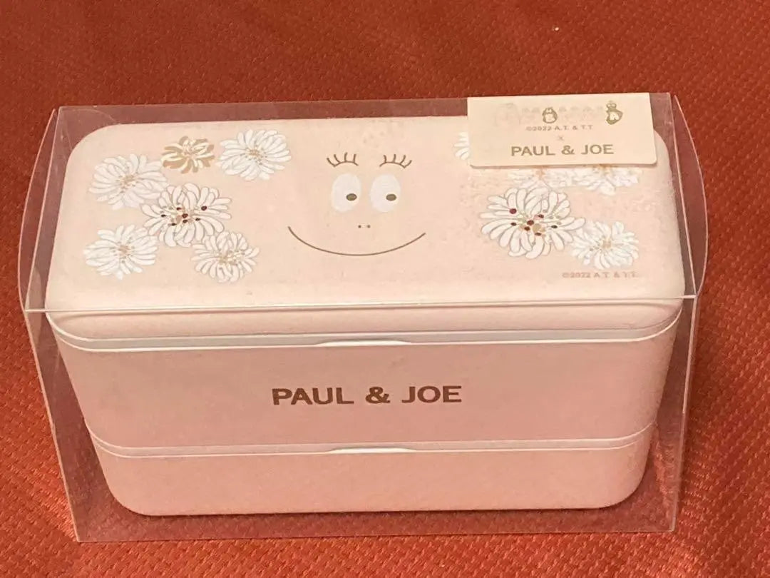 New, unused, Barbapapa x PAUL & JOE collaboration, lunch box, spring color, new school year | 未使用新品　バーバパパ ×PAUL＆JOE コラボ　弁当箱　春色　新学期