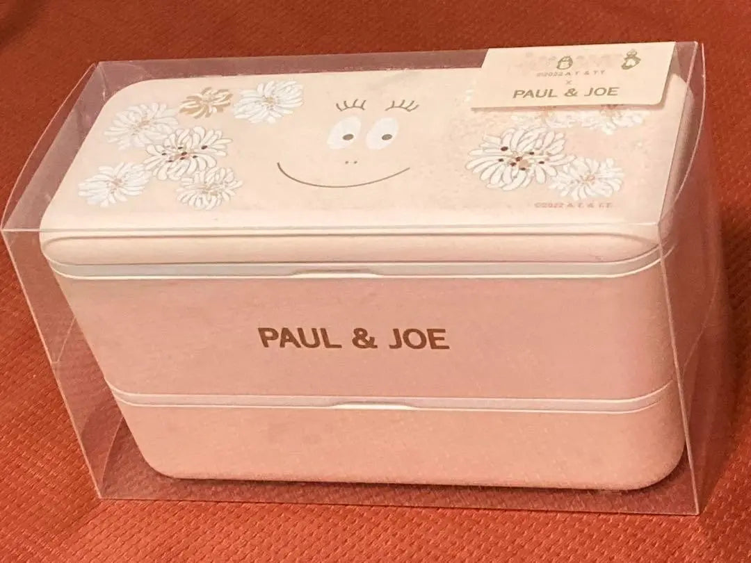 New, unused, Barbapapa x PAUL & JOE collaboration, lunch box, spring color, new school year | 未使用新品　バーバパパ ×PAUL＆JOE コラボ　弁当箱　春色　新学期