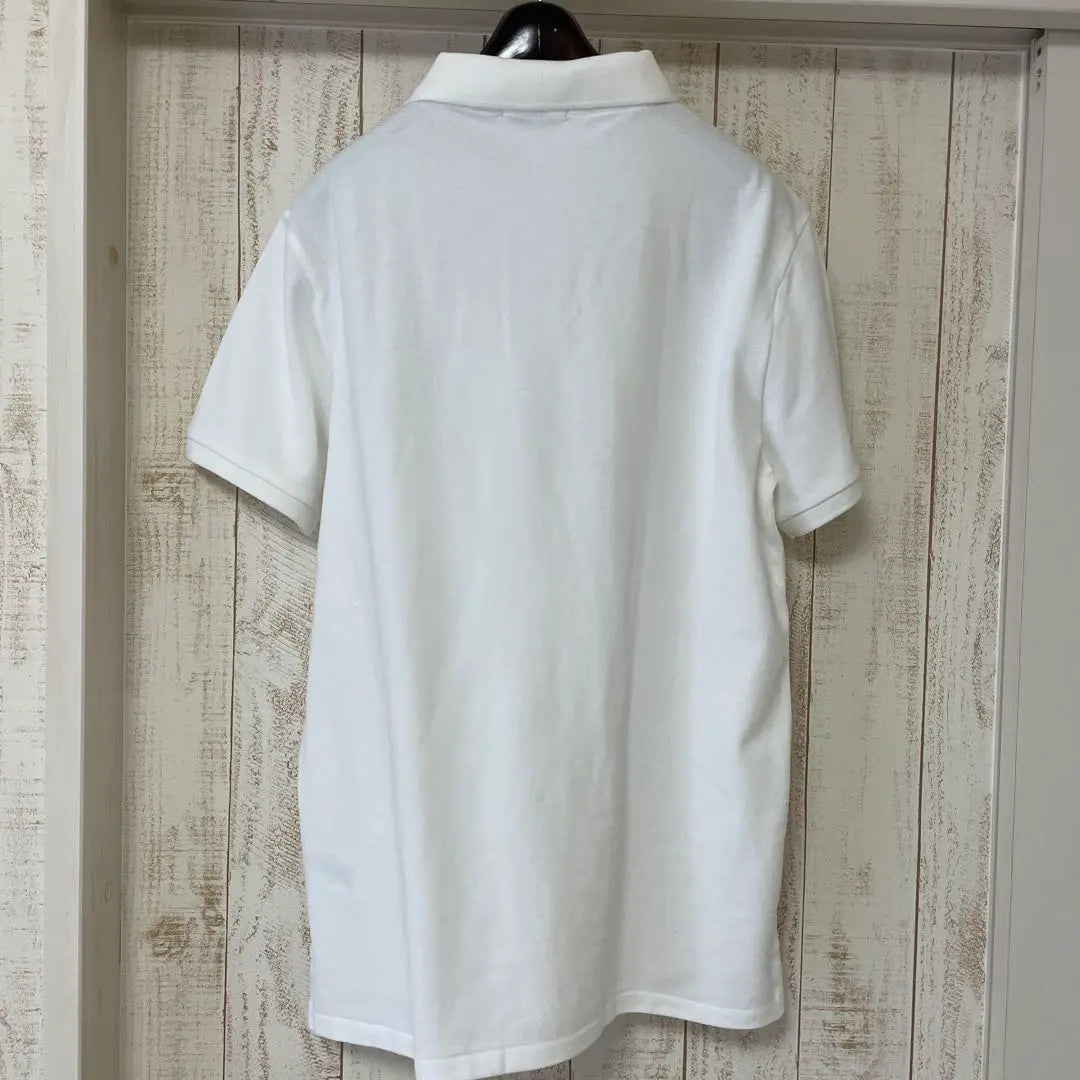 [New and unused] POLO RALPH LAUREN Short-sleeved polo shirt, white L