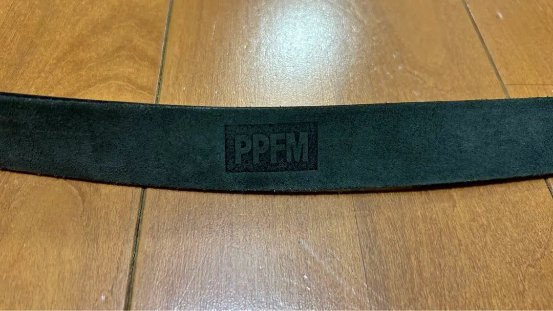 PPFM Black Leather Belt