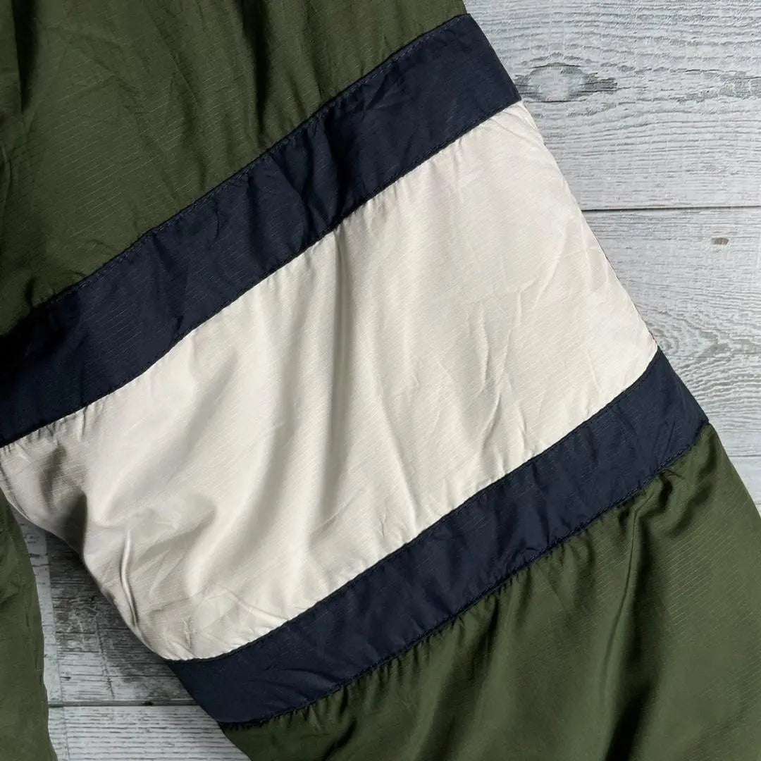 Tommy Hilfiger Reversible Down Jacket Embroidery Logo Men's L | トミーヒルフィガー　リバーシブルダウンジャケット　刺繍ロゴ　メンズL