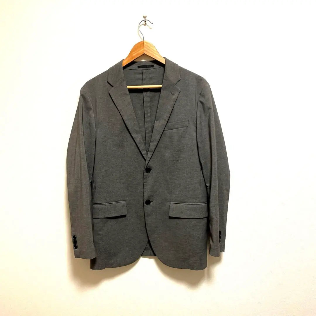 UNIQLO Inspirational Jacket Wool-Like Gray Slim Fit M Men's