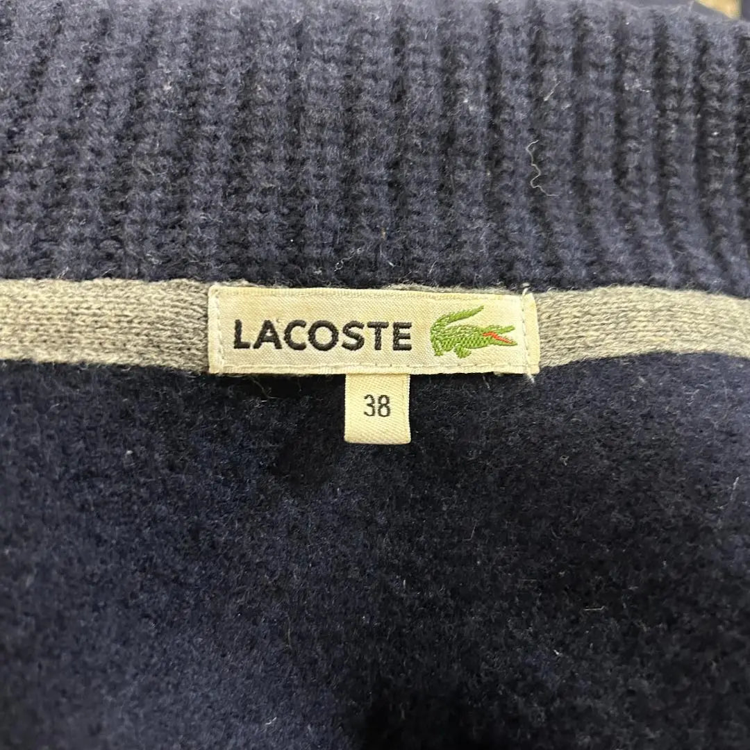 LACOSTE Fabrica Wool Jacket 38 Navy