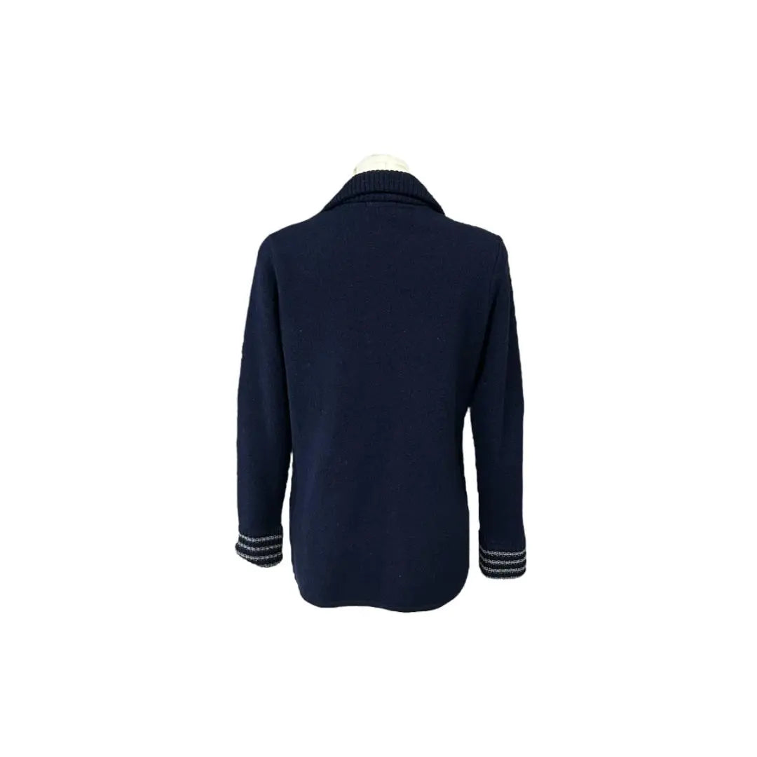 LACOSTE Fabrica Wool Jacket 38 Navy