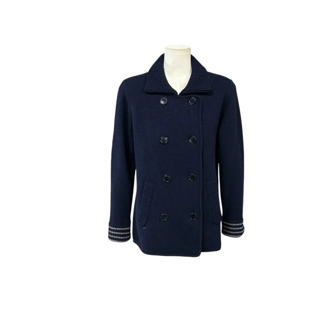 LACOSTE Fabrica Wool Jacket 38 Navy