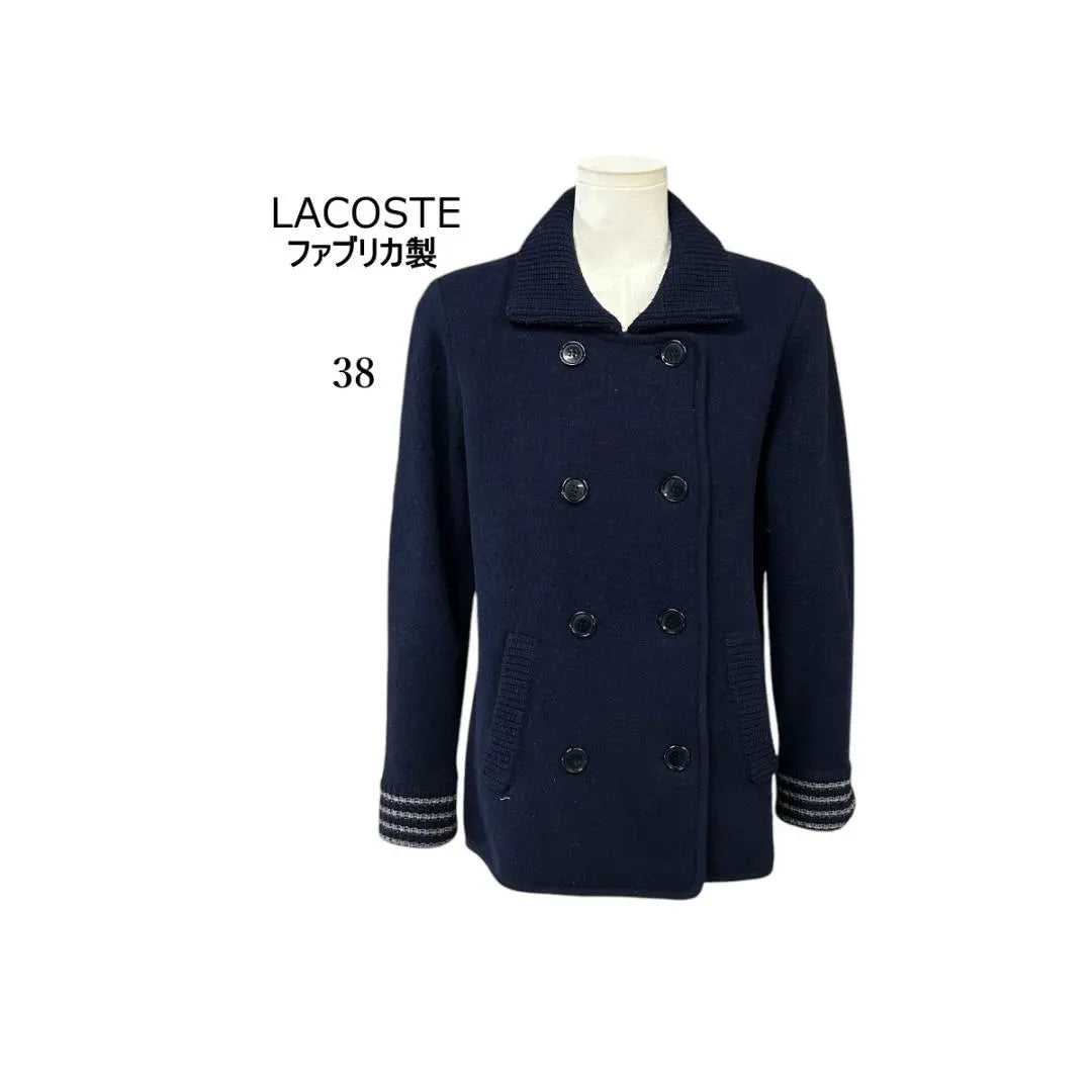 Chaqueta de lana LACOSTE Fabrica 38 Azul marino