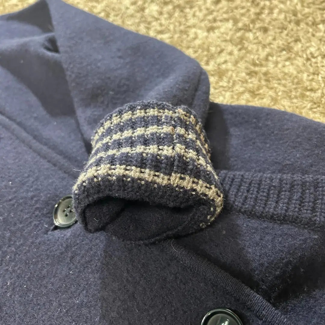 LACOSTE Fabrica Wool Jacket 38 Navy