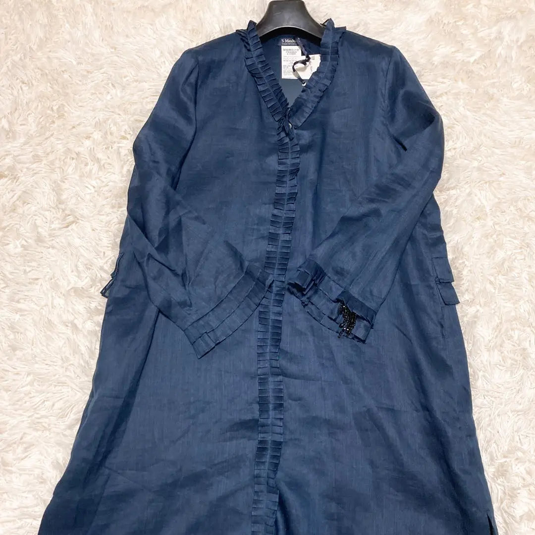 Nueva etiqueta incluida Vestido largo de lino Esmax Mara actual 44 Large 2XL