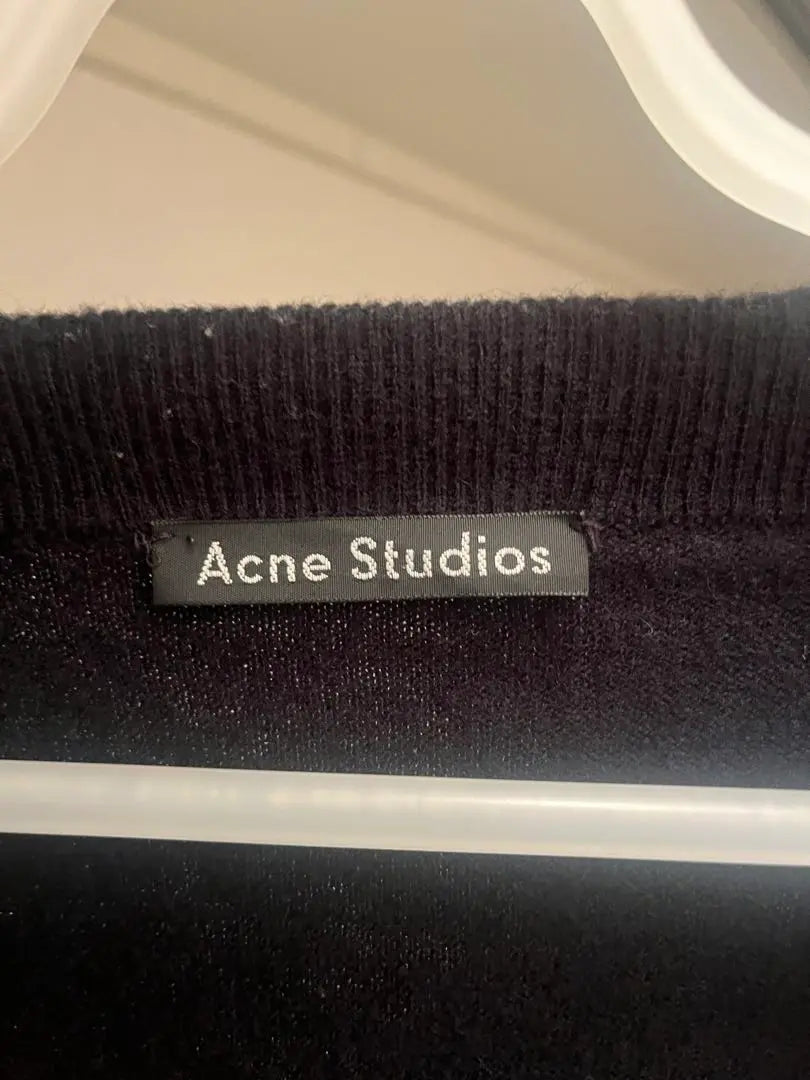 Acne Studios Black Cardigan XS