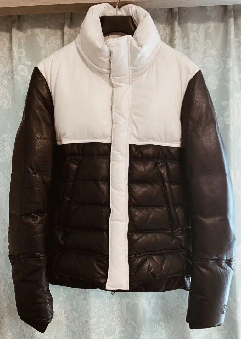 [Regular price over 250,000 yen/wearable] Cole Black Superior Leather Down Jacket