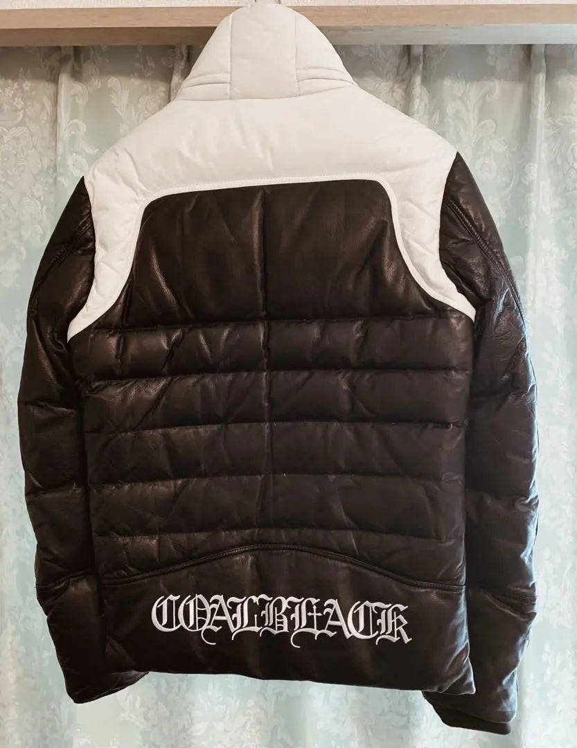 [Regular price over 250,000 yen/wearable] Cole Black Superior Leather Down Jacket