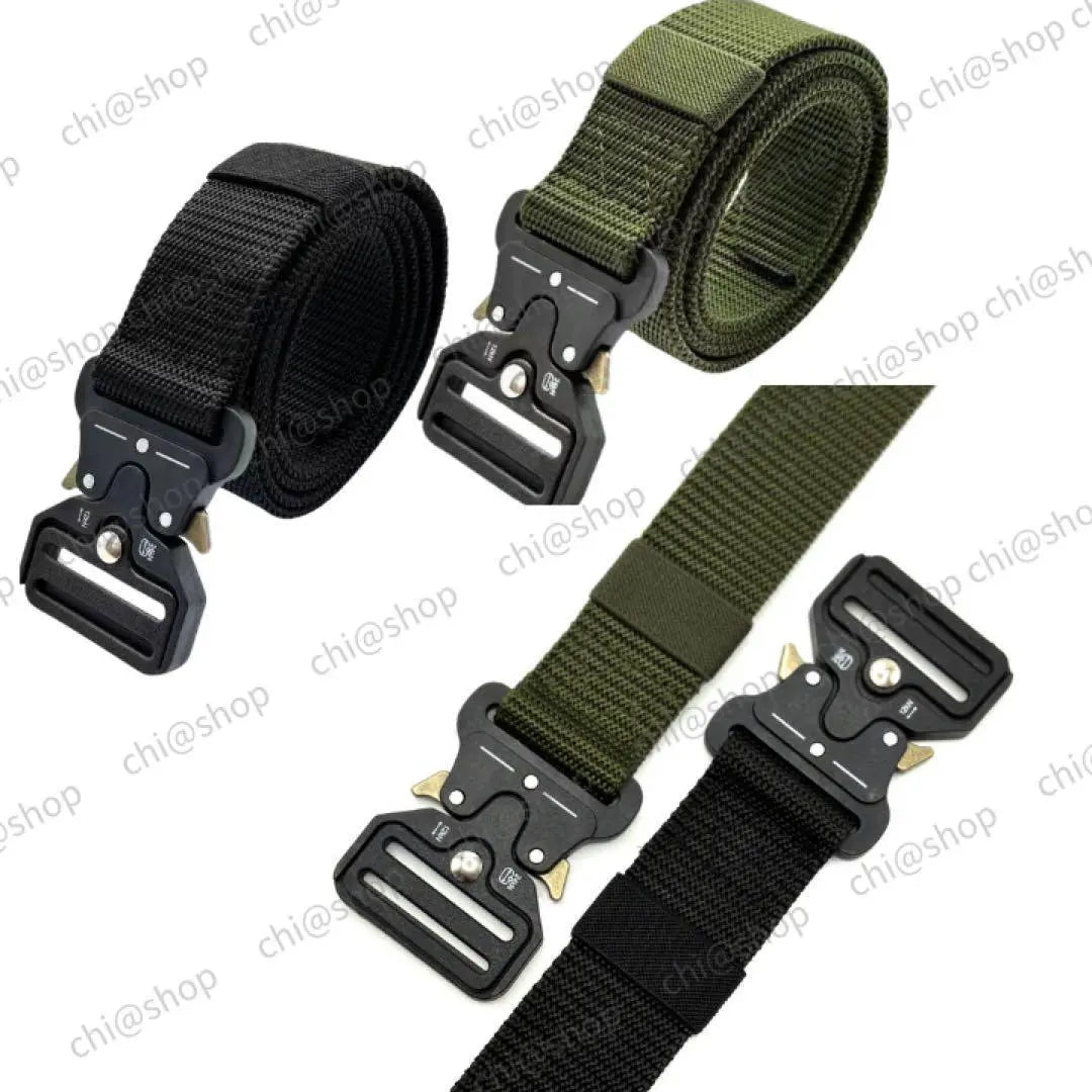 Tactical belt Outdoor one-touch airsoft sports belt work belt