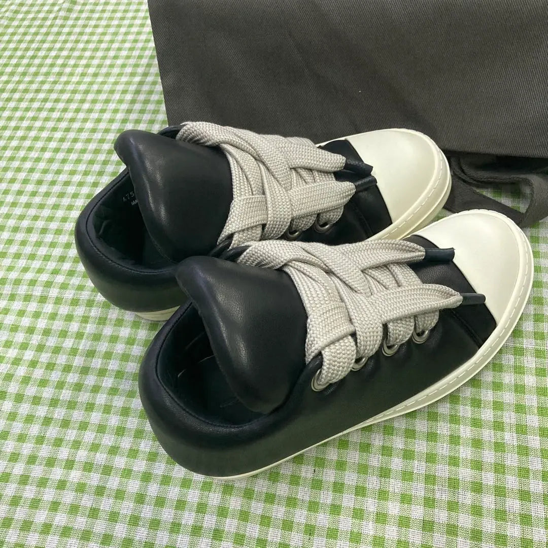 Zapatillas deportivas acolchadas con cordones Jumbo de RICK OWENS EU43