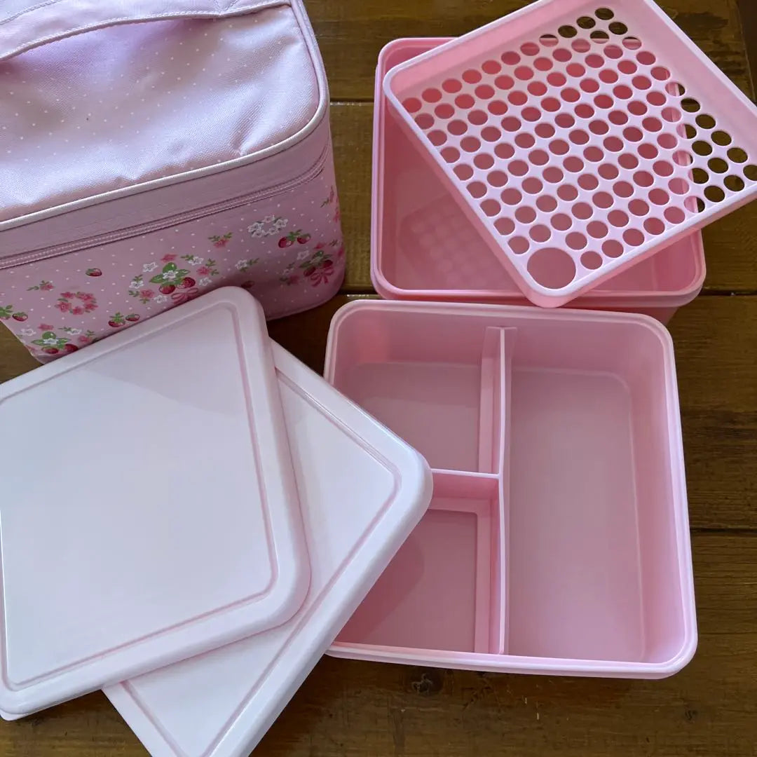 Mother Garden Picnic 2-tiered lunch box