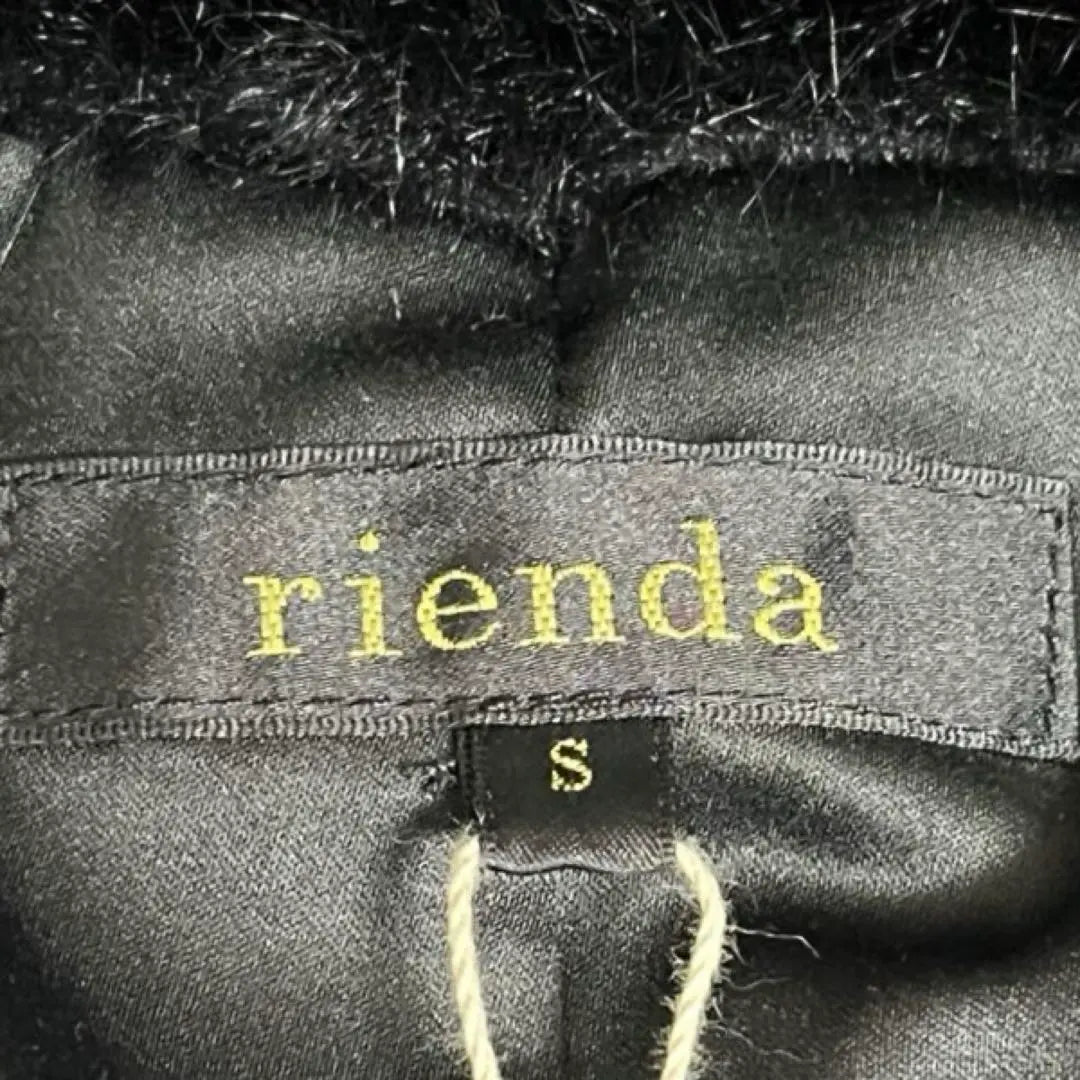 rienda faux fur coat outerwear black black new price reduction