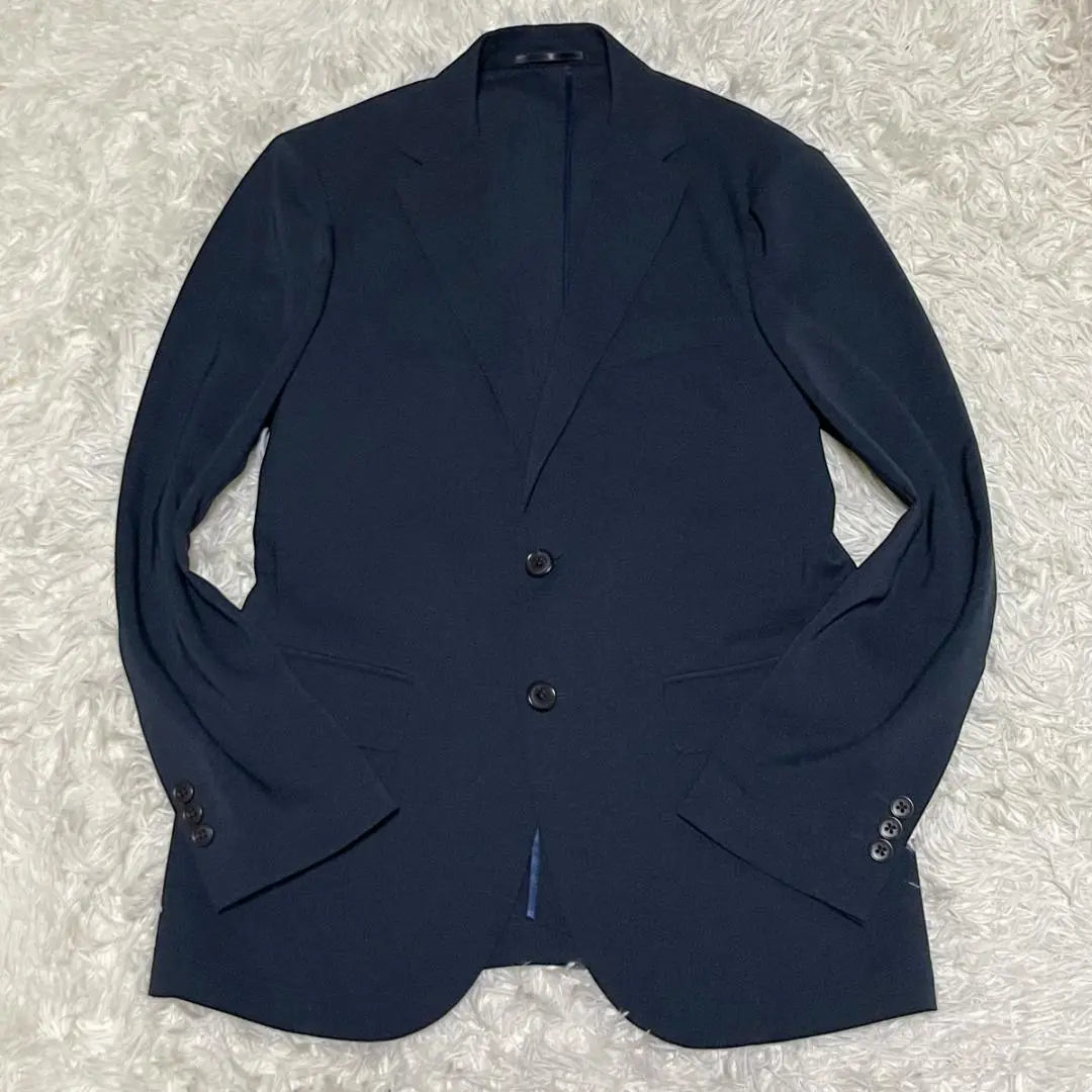 United Arrows Washable NTS Oxford 2B Jacket Uncon Navy