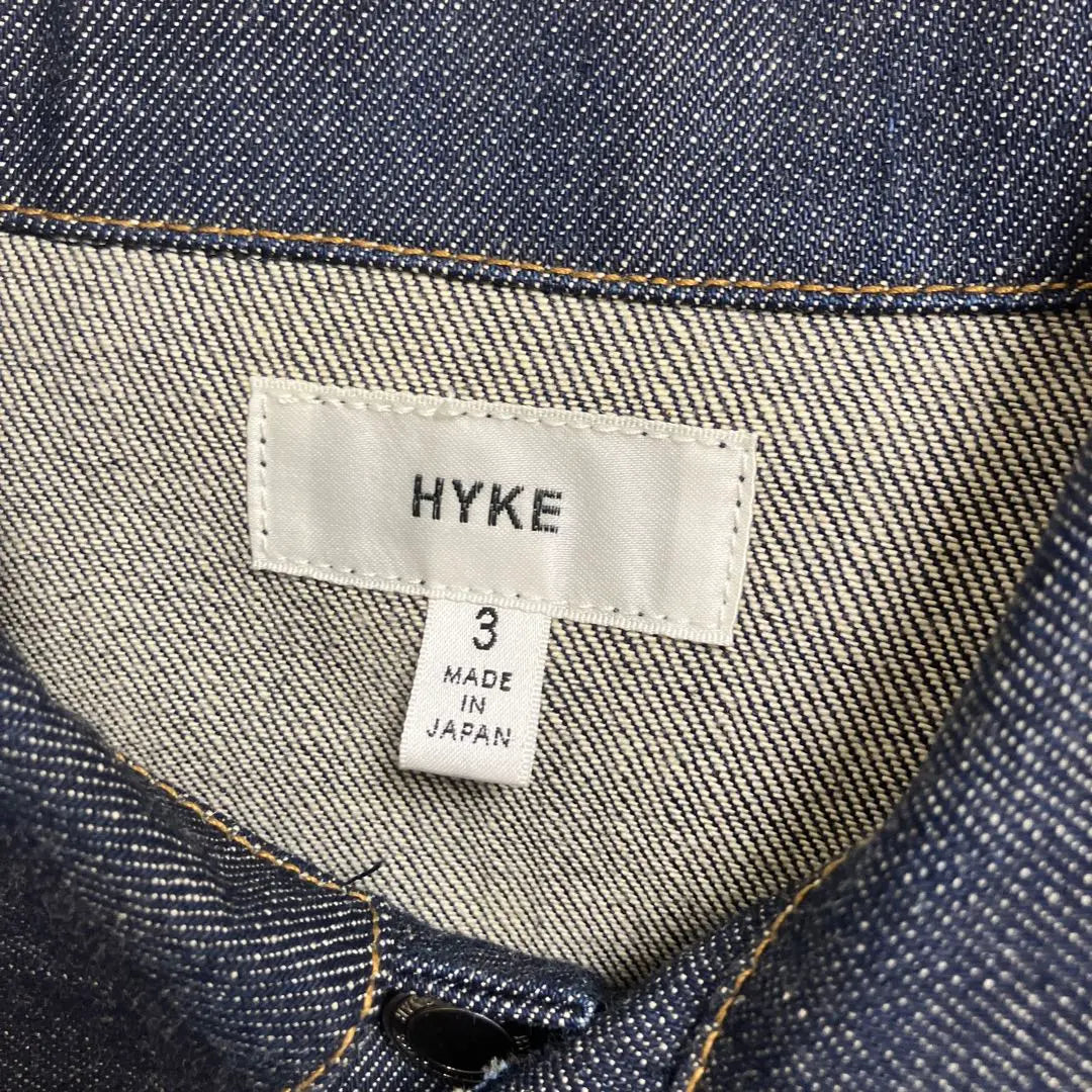 [Good condition] HYKE DENIM JACKET TYPE 3 Size 3 | 【美品】HYKE DENIM JACKET TYPE 3 サイズ3