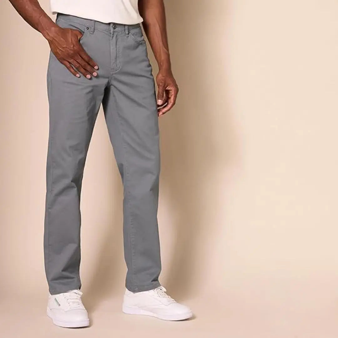 ⭐️ Envío gratuito ⭐️Pantalones de sarga elásticos para hombre de Amazon Essentials