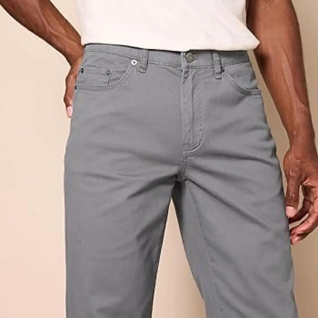 ⭐️ Free shipping ⭐️Amazon Essentials twill pants stretch men