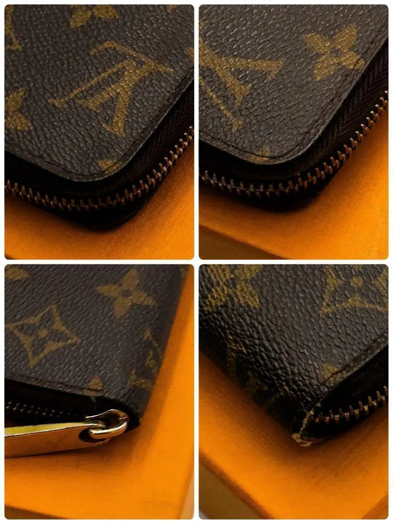 Louis Vuitton [Extra Beauty] Cartera larga con cierre redondo y monograma con cremallera | ルイヴィトン【極美品】モノグラムジッピーウォレットラウンドファスナー長財布