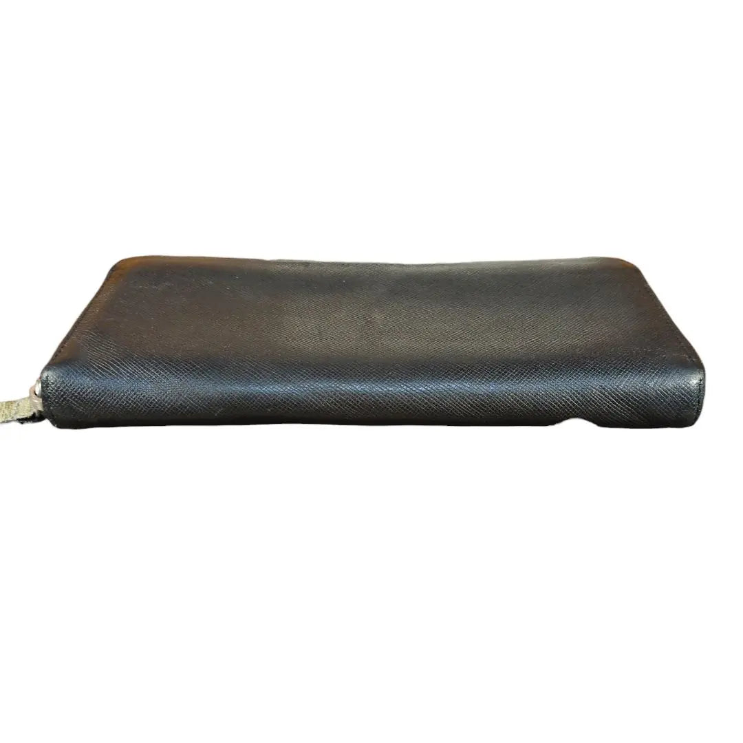 2-32 Paul Smith Long Wallet Genuine Leather Round Zipper