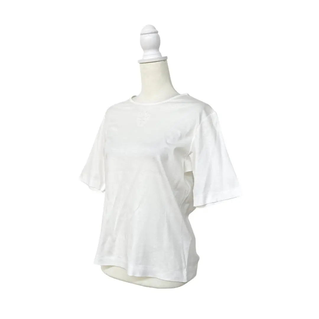 DAKS Dachs Camiseta blanca / Cut Saw M | DAKS ダックス ホワイト Tシャツ・カットソー Ｍ