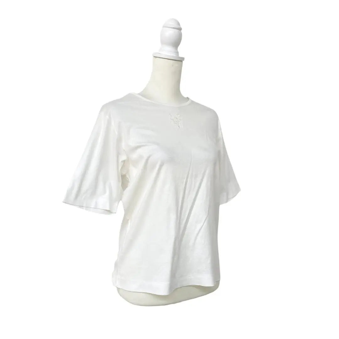 DAKS Dachs Camiseta blanca / Cut Saw M | DAKS ダックス ホワイト Tシャツ・カットソー Ｍ