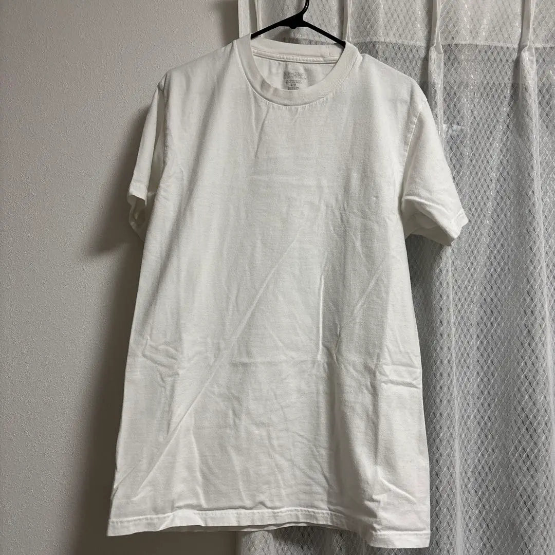 Men's Women's Tops Cut and Sew T-shirt Simple Plain White White