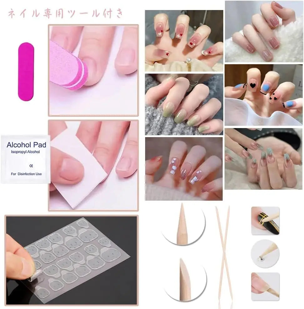 3 Pastel Colors: Foot Gel Nail Seal Set