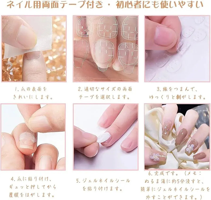 3 Pastel Colors: Foot Gel Nail Seal Set