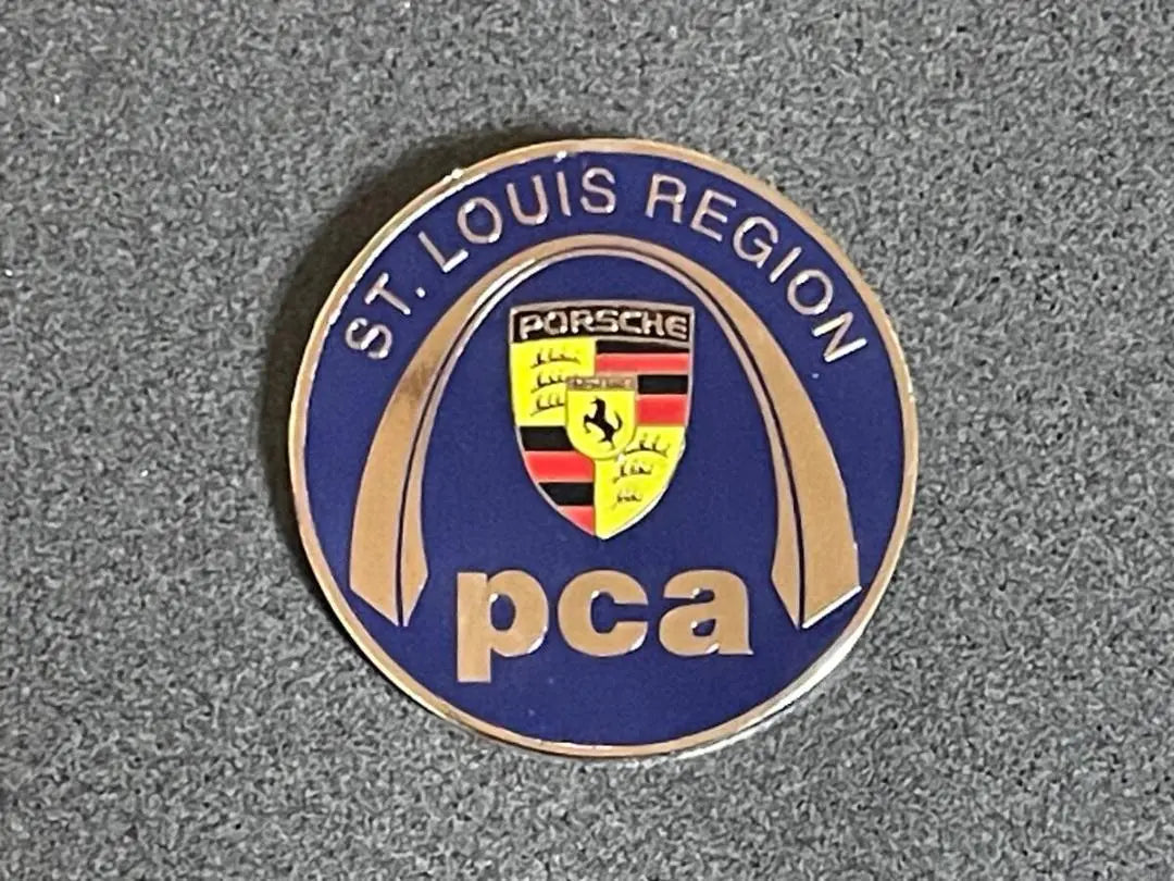 PCA Porsche Club America St. Louis Grill Badge Car Badge