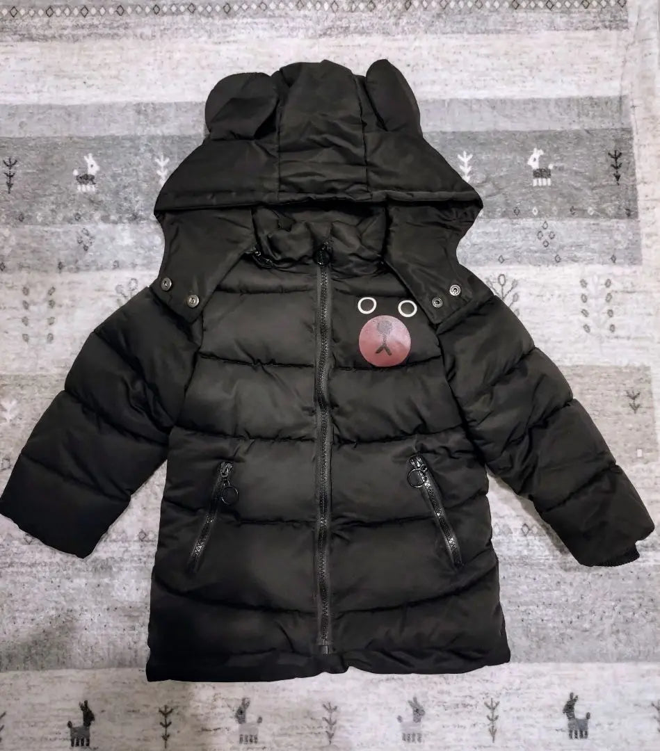 [New] Children's outerwear down coat with padding 90cm