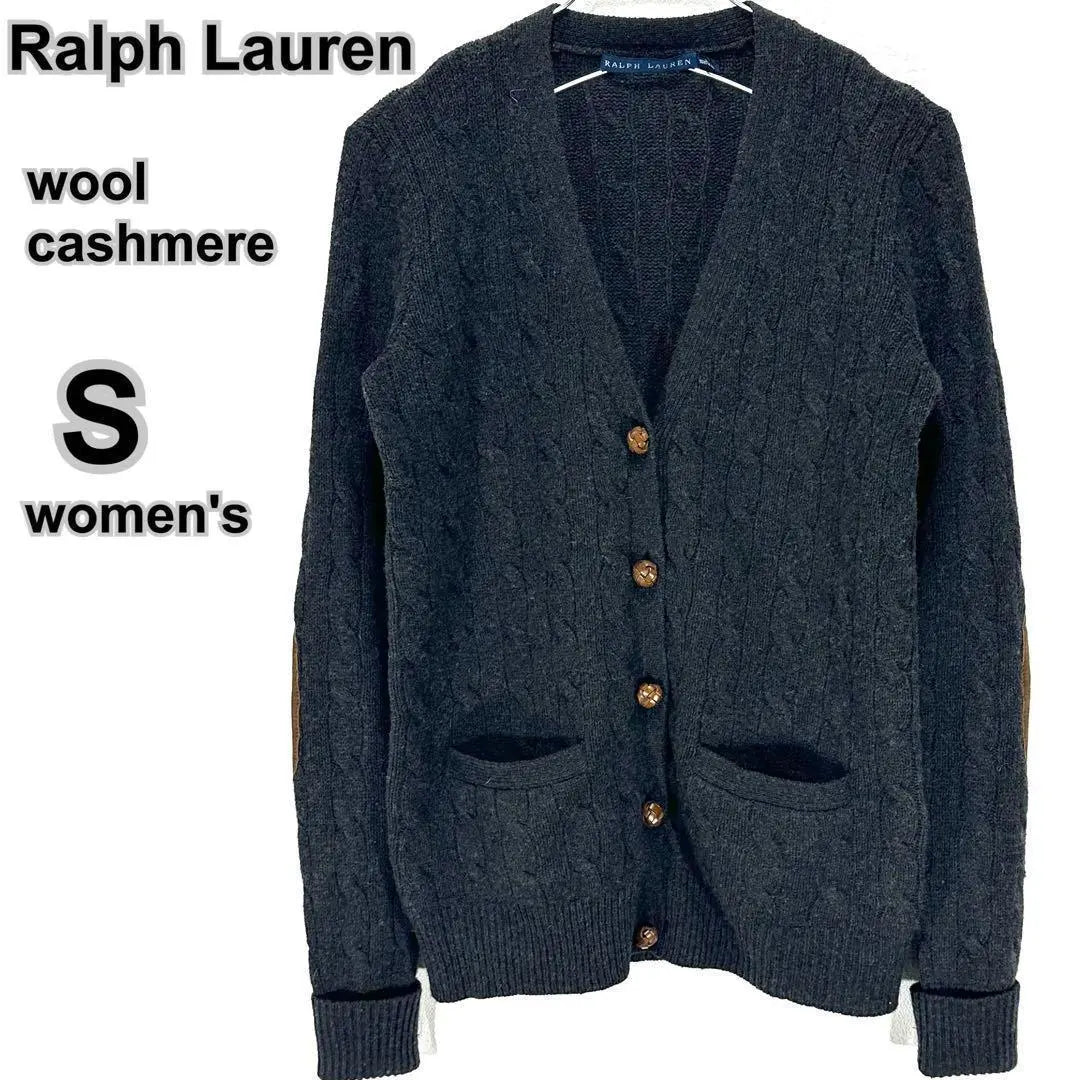 [Good Condition] Ralph Lauren Cardigan Cashmere Wool Women's S