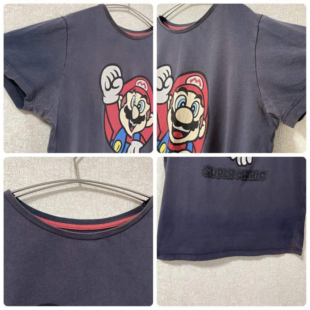 Camisetas SUPER MARIO Nintendo Game Segunda mano | SUPER MARIO スーパーマリオ Nintendo ゲーム Tシャツ 古着