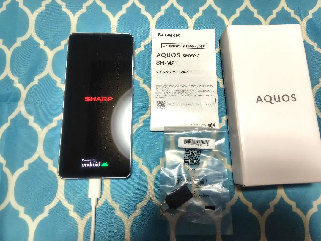 SHARP AQUOS sense7 SH-M24 SIM-free: Blue, beautiful