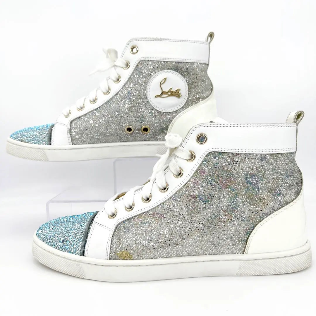 ✨Extremely beautiful item✨ Christian Louboutin 23cm Swarovski sneakers Louis