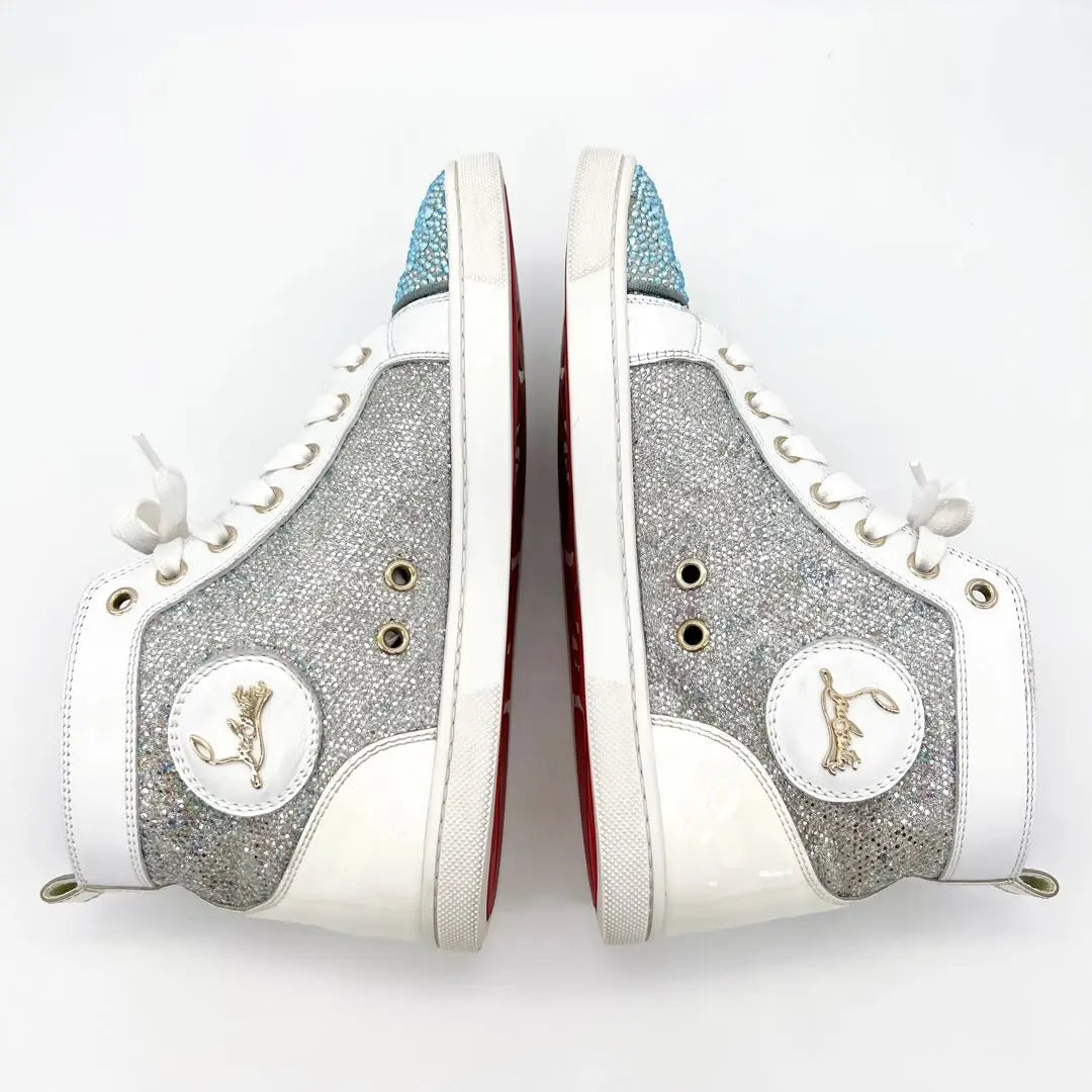 ✨Extremely beautiful item✨ Christian Louboutin 23cm Swarovski sneakers Louis