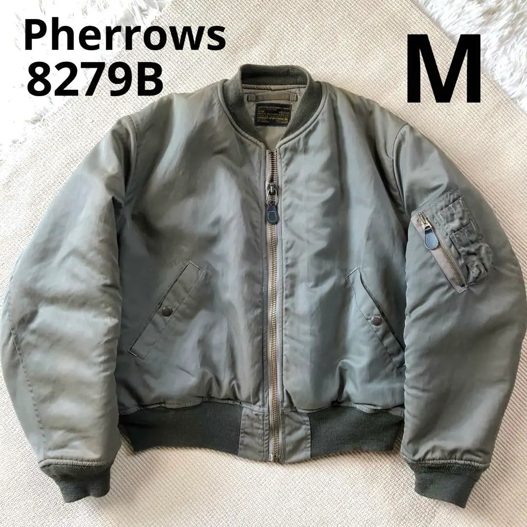 Chaqueta de vuelo MA1 auténtica de Pherrow's Fellows