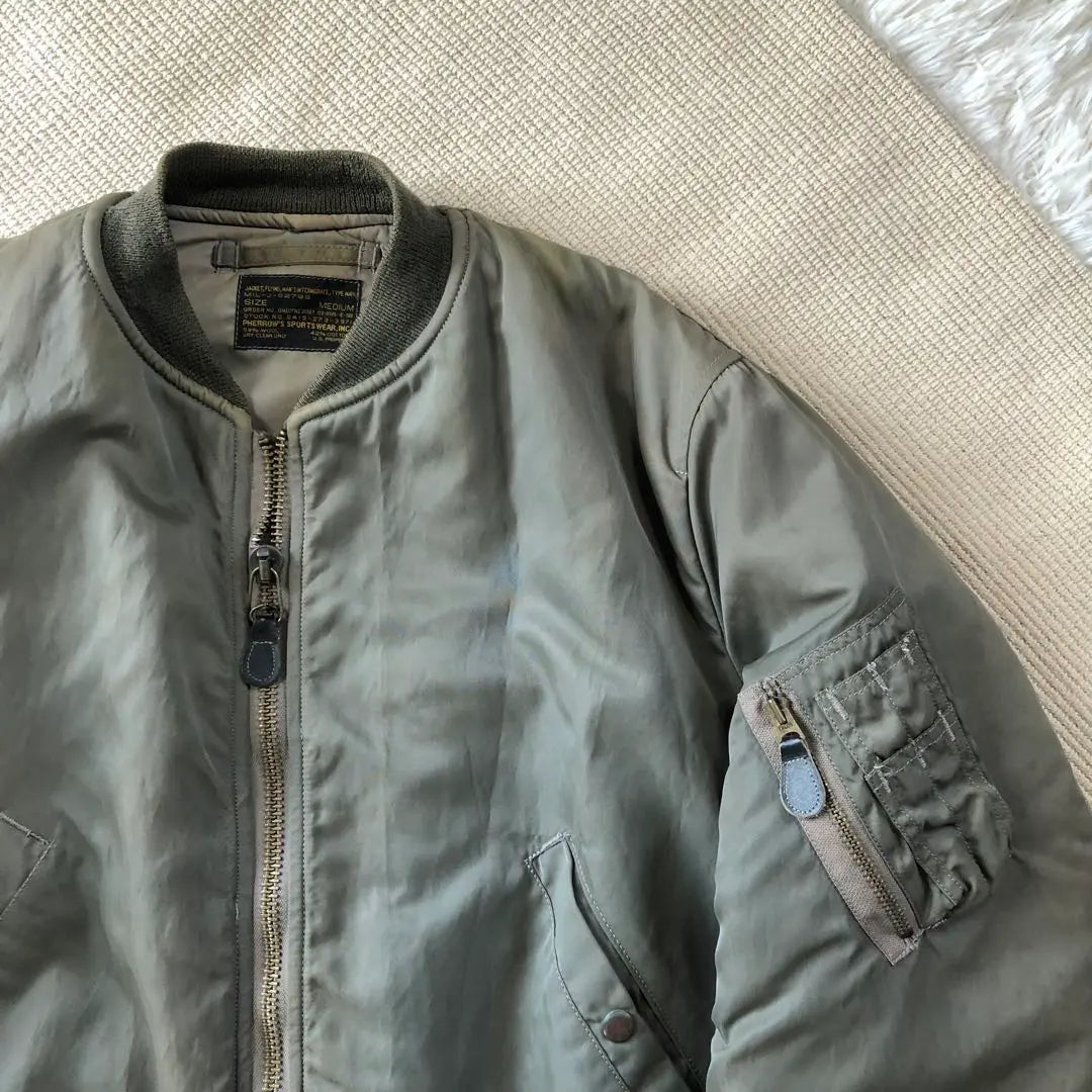 Pherrow's Fellows Authentic MA1 Flight Jacket Heavy