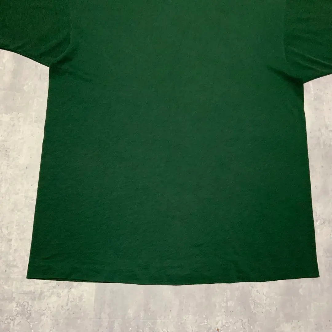 90s single stitch T-shirt soccer green building one point