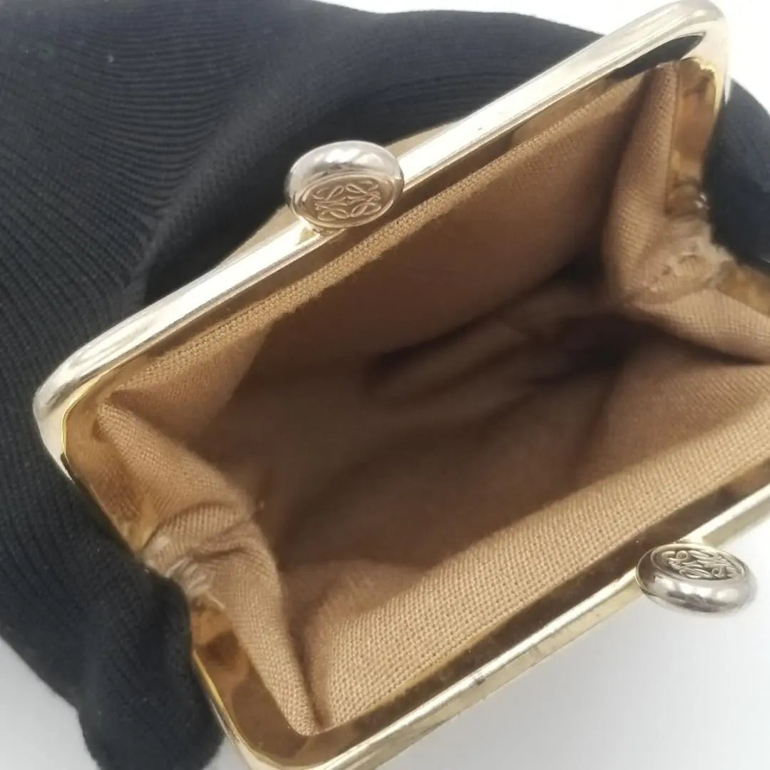 ☆Good condition☆ Loewe coin purse, coin case, coin case, mini wallet, Anagram