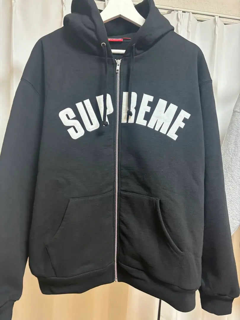 L Supreme Arc Thermal Zip Up Hooded Sw